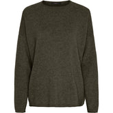 BTFCPH BTFLYRA Cashmere Pullover Pullovers Dark Army Melange