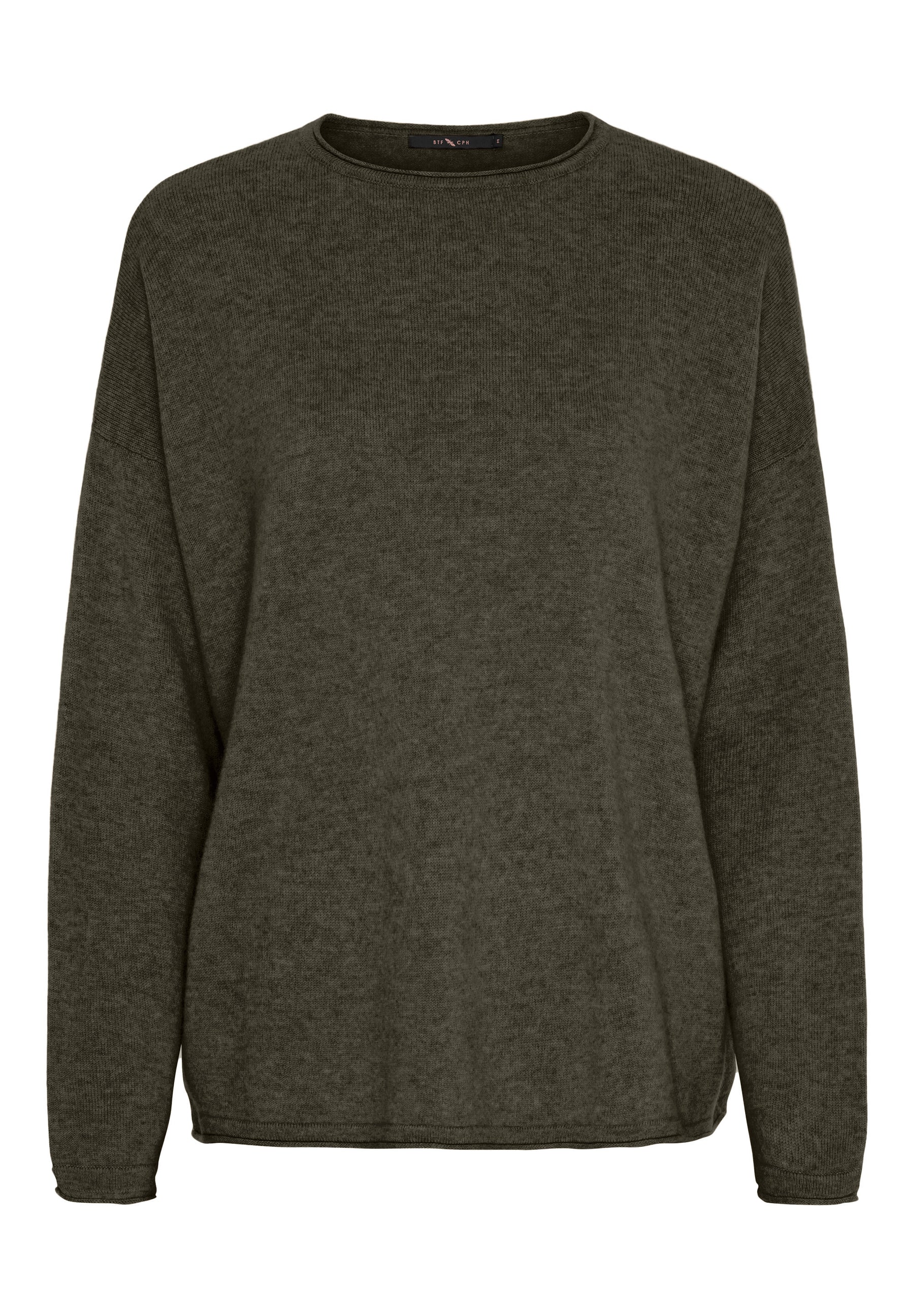 BTFCPH BTFLYRA Cashmere Pullover Pullovers Dark Army Melange