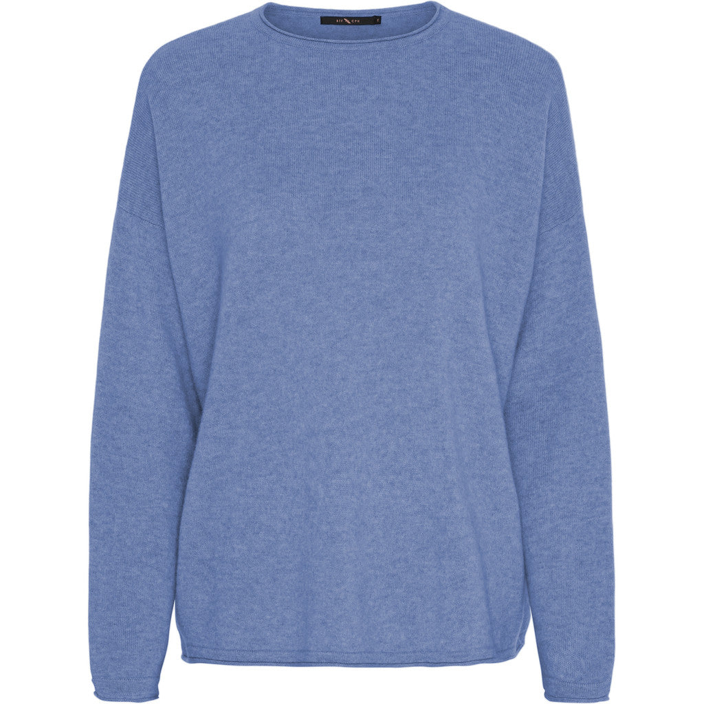 BTFCPH BTFLYRA Cashmere Pullover Pullovers Denim Melange