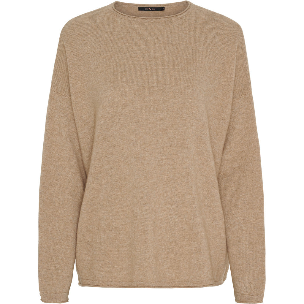 BTFCPH BTFLYRA Cashmere Pullover Pullovers Light Camel Melange
