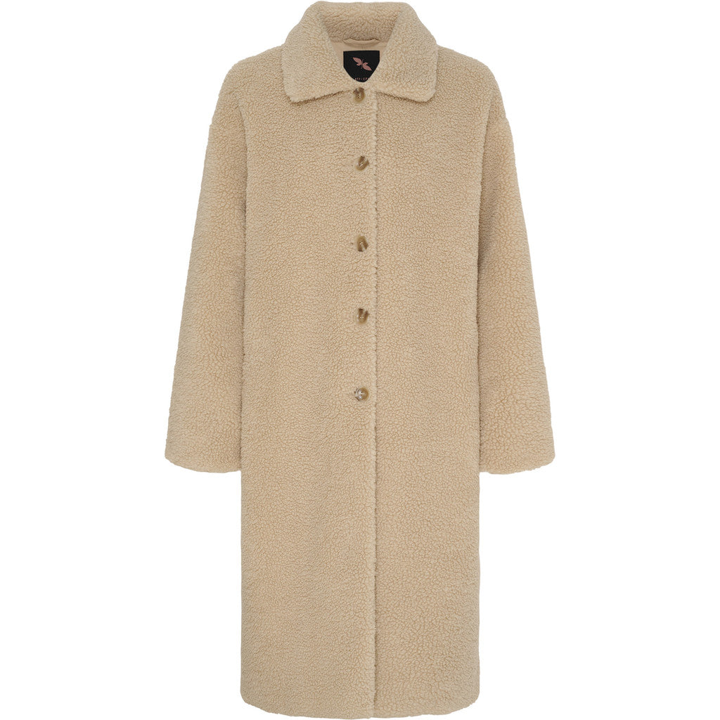 BTFCPH BTFMARGOT Teddy Coat Frakker Beige