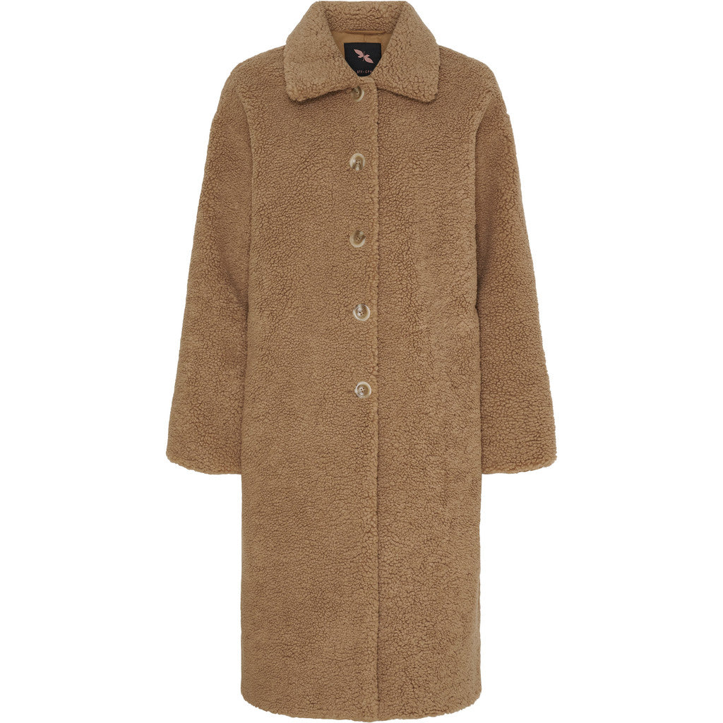 BTFCPH BTFMARGOT Teddy Coat Frakker Beige