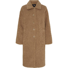 BTFCPH BTFMARGOT Teddy Coat Frakker Beige
