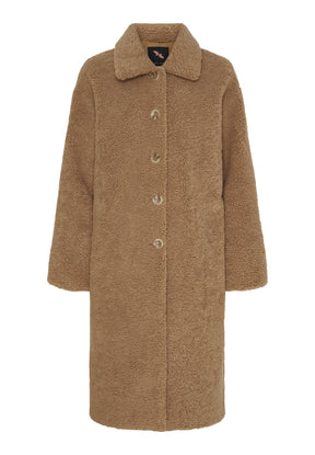 BTFCPH BTFMARGOT Teddyjakke Frakker Beige