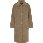 BTFCPH BTFMARGOT Teddy Coat Frakker Brun