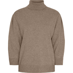 BTFCPH BTFMARIE Pure Cashmere Pullover Pullovers Natural Brown