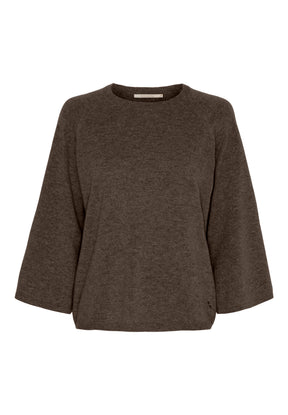 BTFCPH BTFMONICA Pure Cashmere Pullover Pullovers Coffee Brown Melange