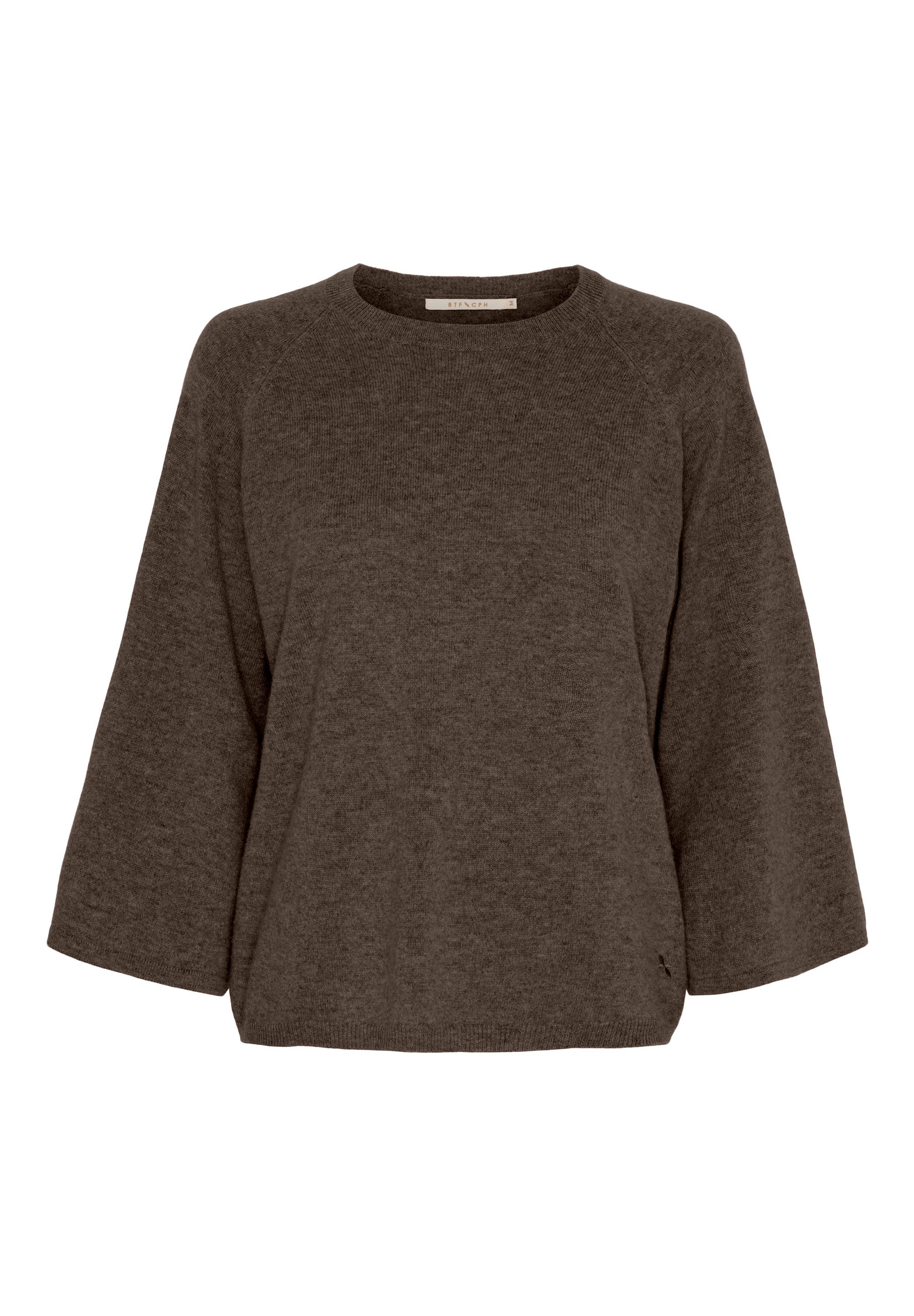 BTFCPH BTFMONICA Pure Cashmere Pullover Pullovers Coffee Brown Melange