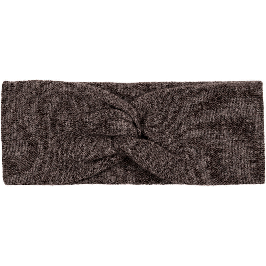 BTFCPH BTFNADIA Pure Cashmere Headband Headwarmer Dark Brown Melange