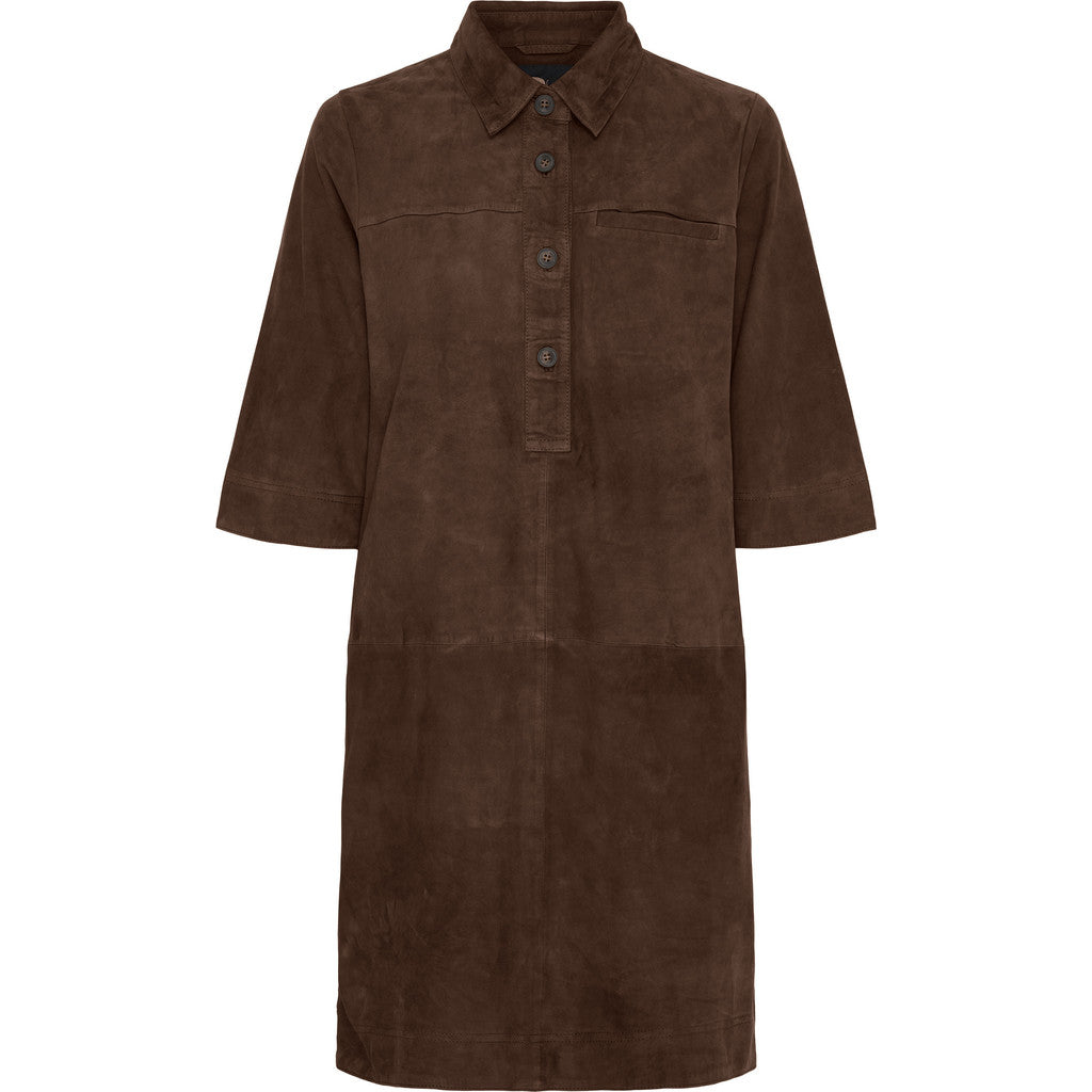 BTFCPH BTFNORA Suede Dress Kjoler Brun