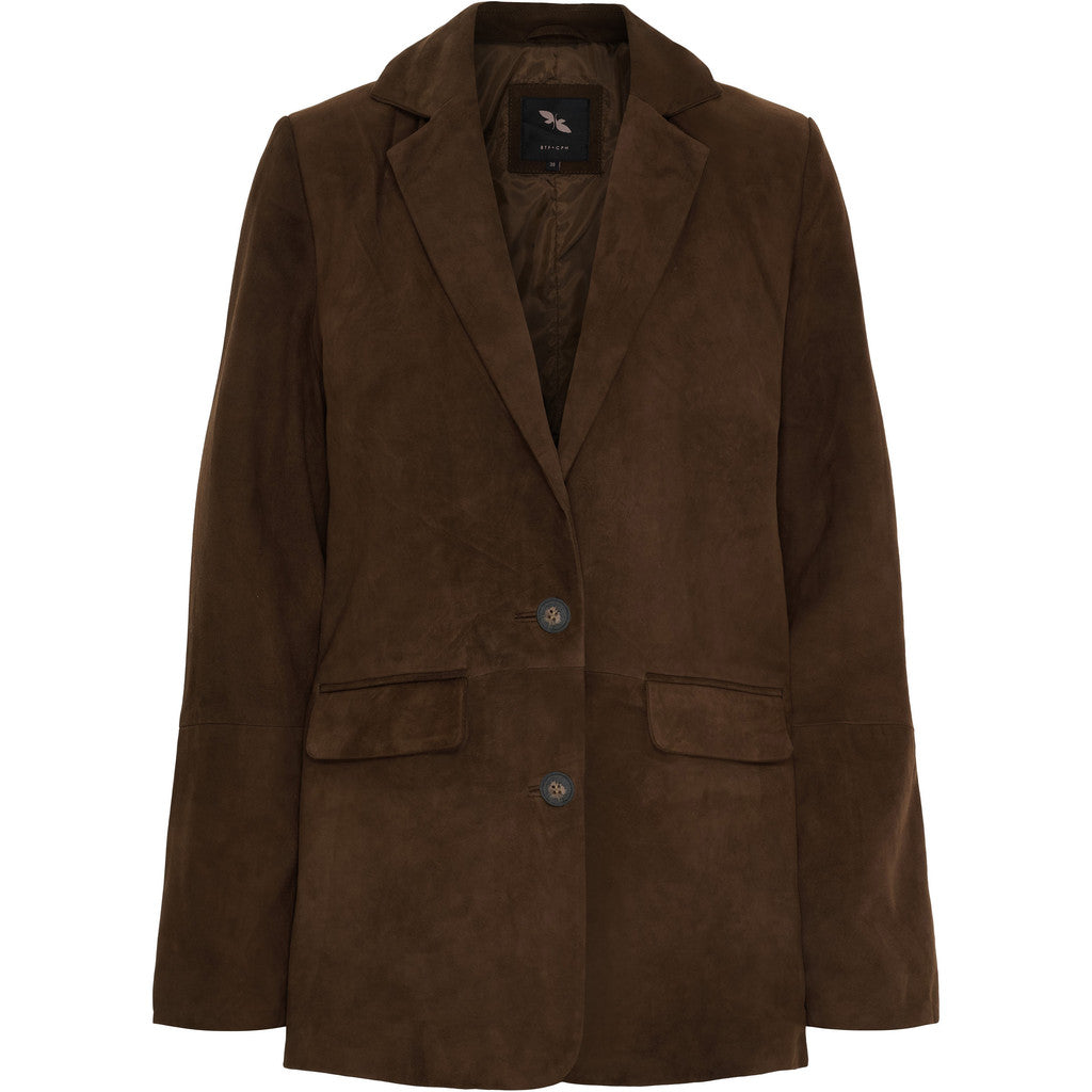 BTFCPH BTFPETRA Suede Blazer Blazers Brun