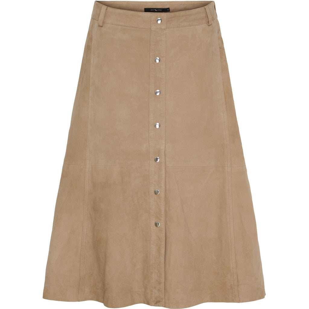 BTFCPH BTFSAGA Suede Skirt Nederdele