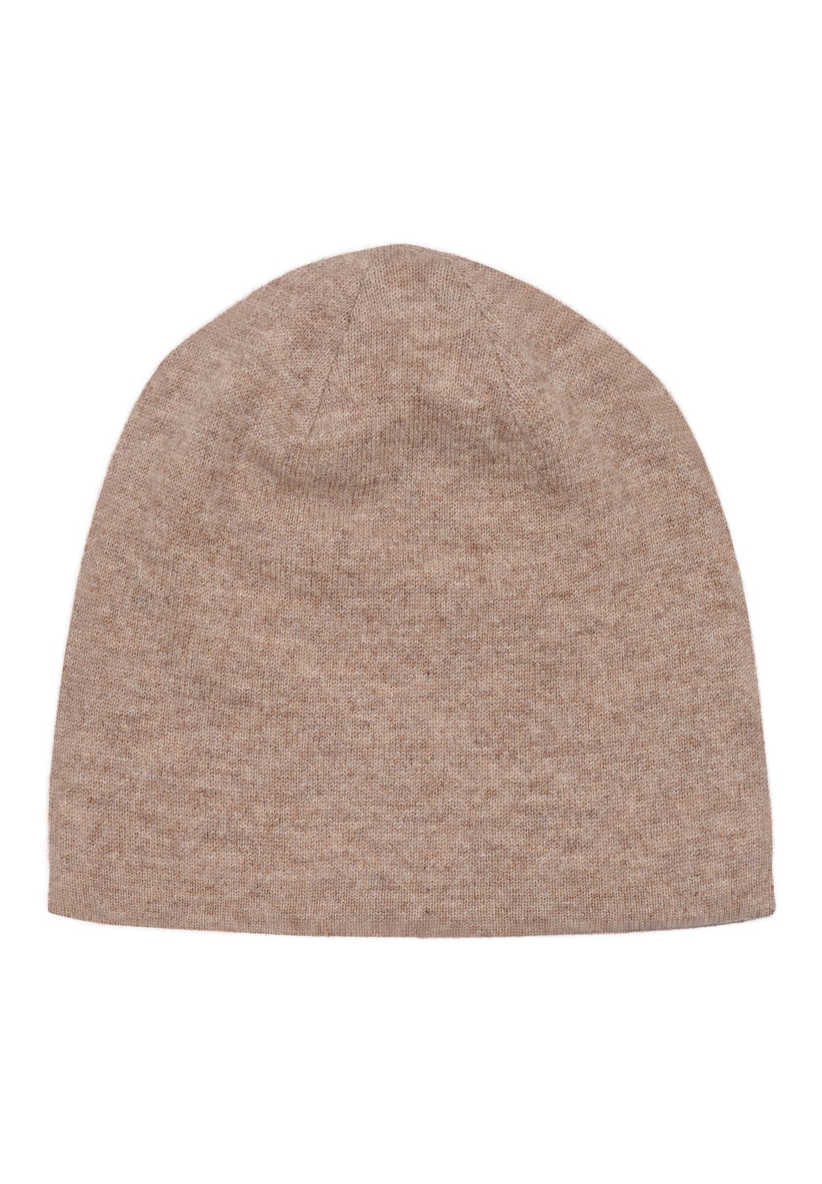 BTFCPH BTFSTINE Pure Cashmere Beanie Hatte Almond Melange/Brown Melange