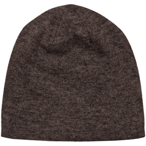 BTFCPH BTFSTINE Pure Cashmere Beanie Hatte Dark Brown Melange/Brown Melange