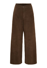 BTFCPH BTFTEA Bukser i Suede Bukser Brun