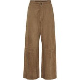 BTFCPH BTFTEA Suede Pants Bukser Nude Brown
