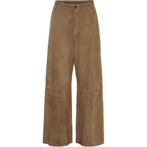 BTFCPH BTFTEA Suede Pants Bukser Nude Brown