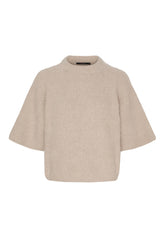 BTFCPH BTFTHEA Pullover i vaskebjørnsgarn Pullovers Light Beige