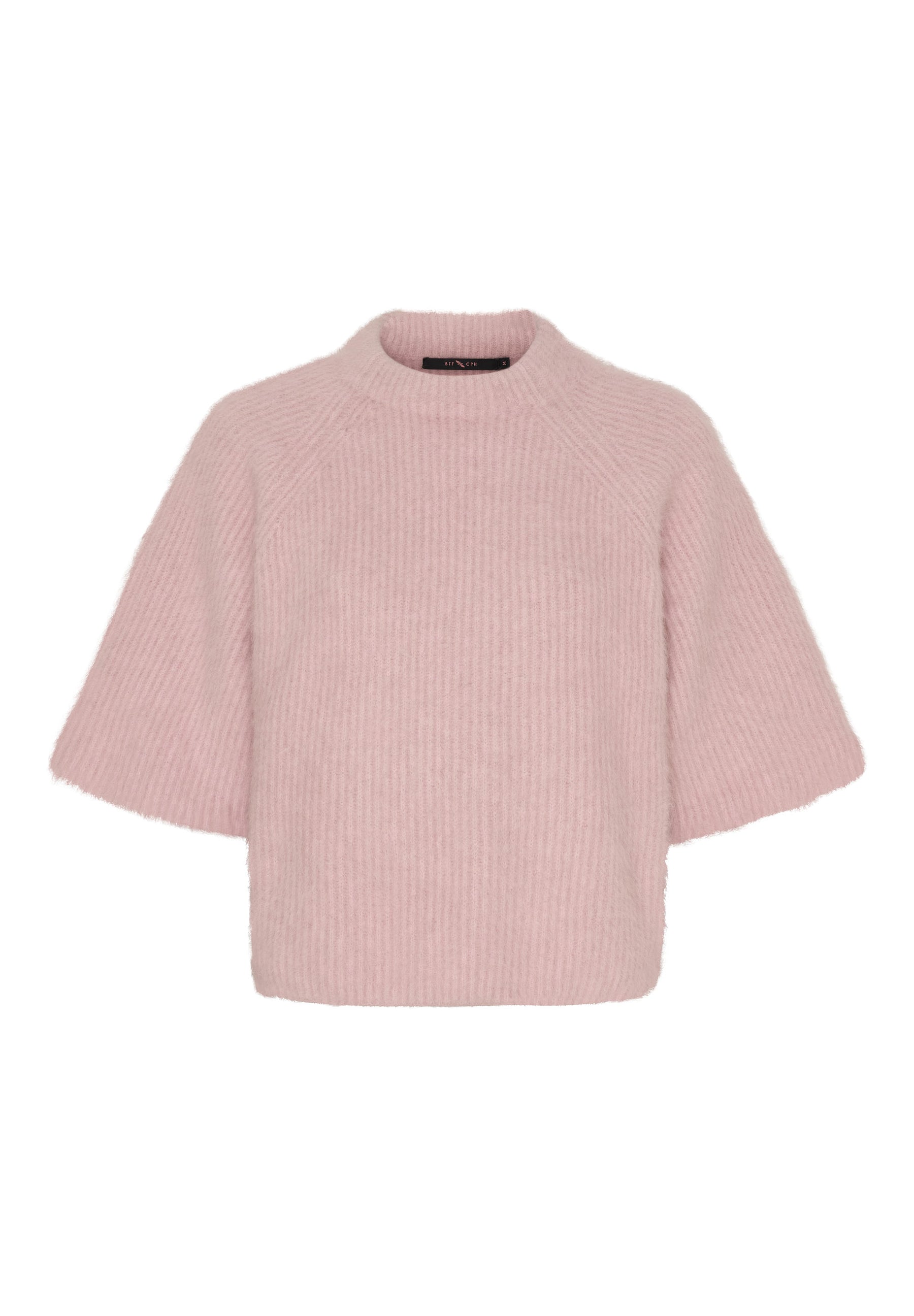 BTFCPH BTFTHEA Pullover i vaskebjørnsgarn Pullovers Rosa