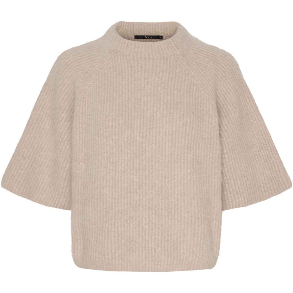 BTFCPH BTFTHEA Raccoon Pullover Pullovers Light Beige