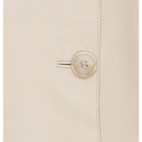 BTFCPH BTF Lotte Leather Jacket Jakker Beige