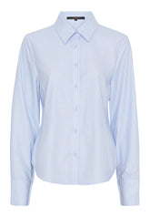 BTFCPH Bambusskjorte med striber Skjorter Light Blue Stripe