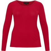 NO. 1 BY OX Basic langærmet T-shirt T-shirts Rød