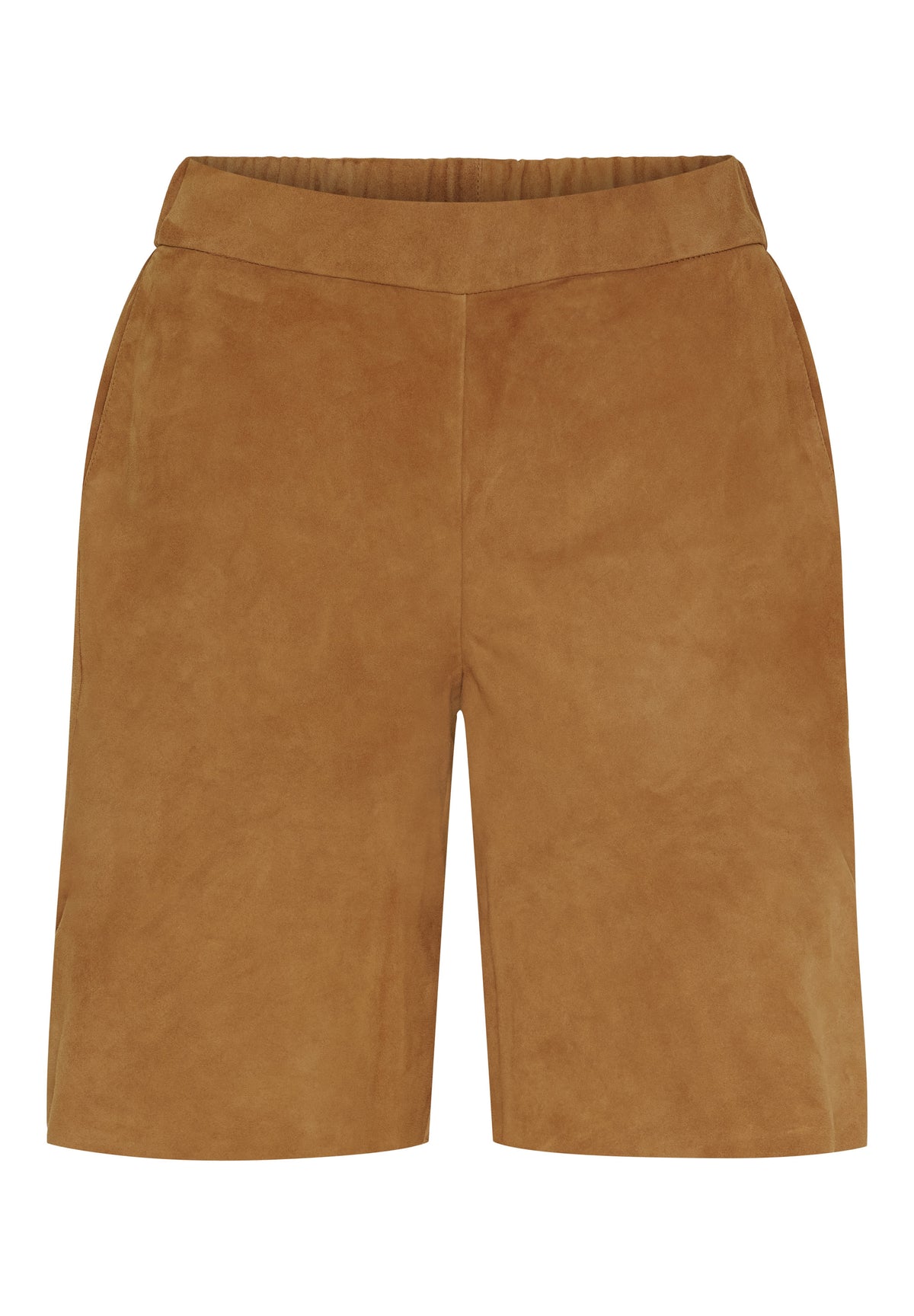 NOTYZ Bermuda shorts i ruskind Shorts Brun