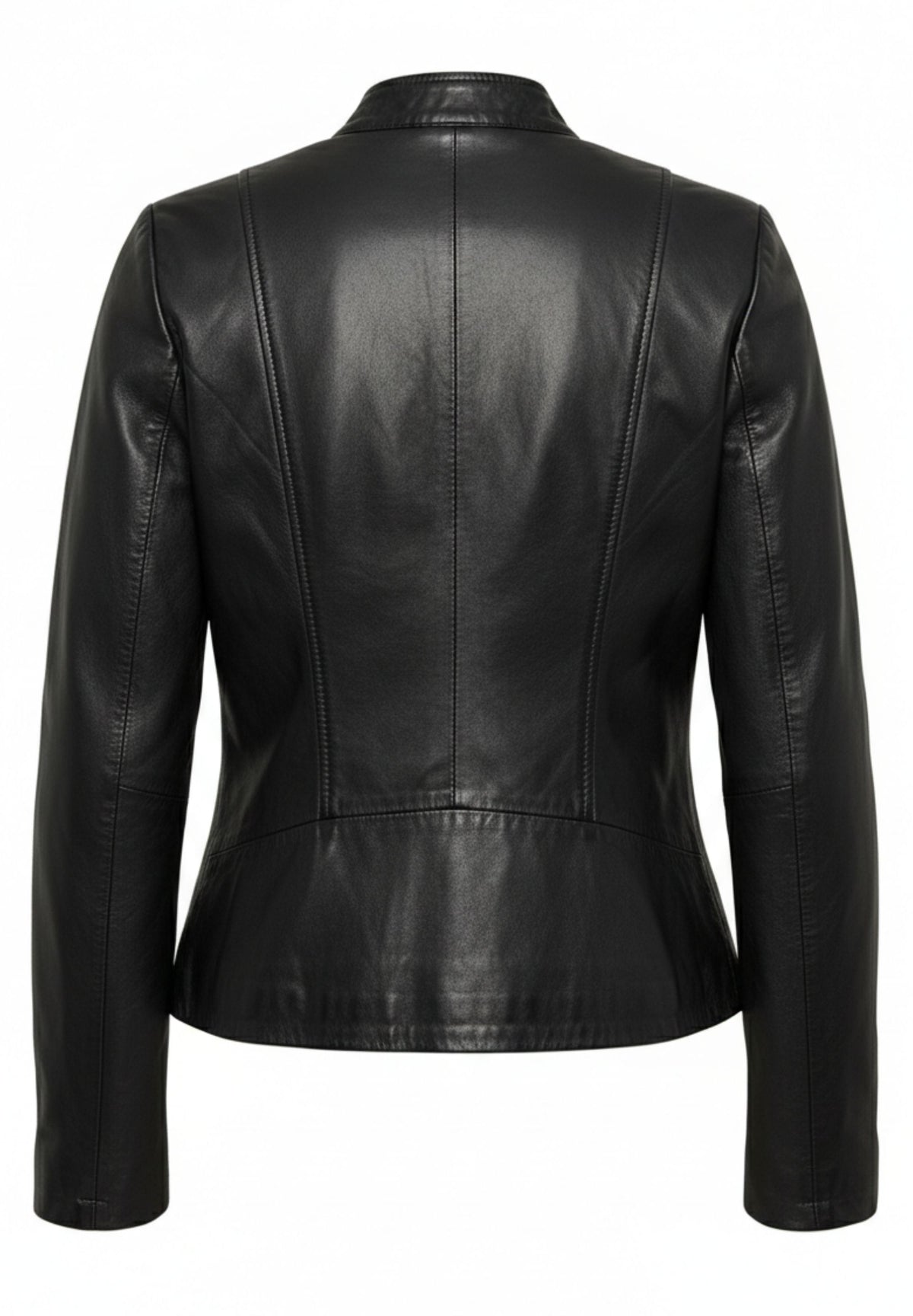 NOTYZ Bikerjakke i læder Jakker Sort