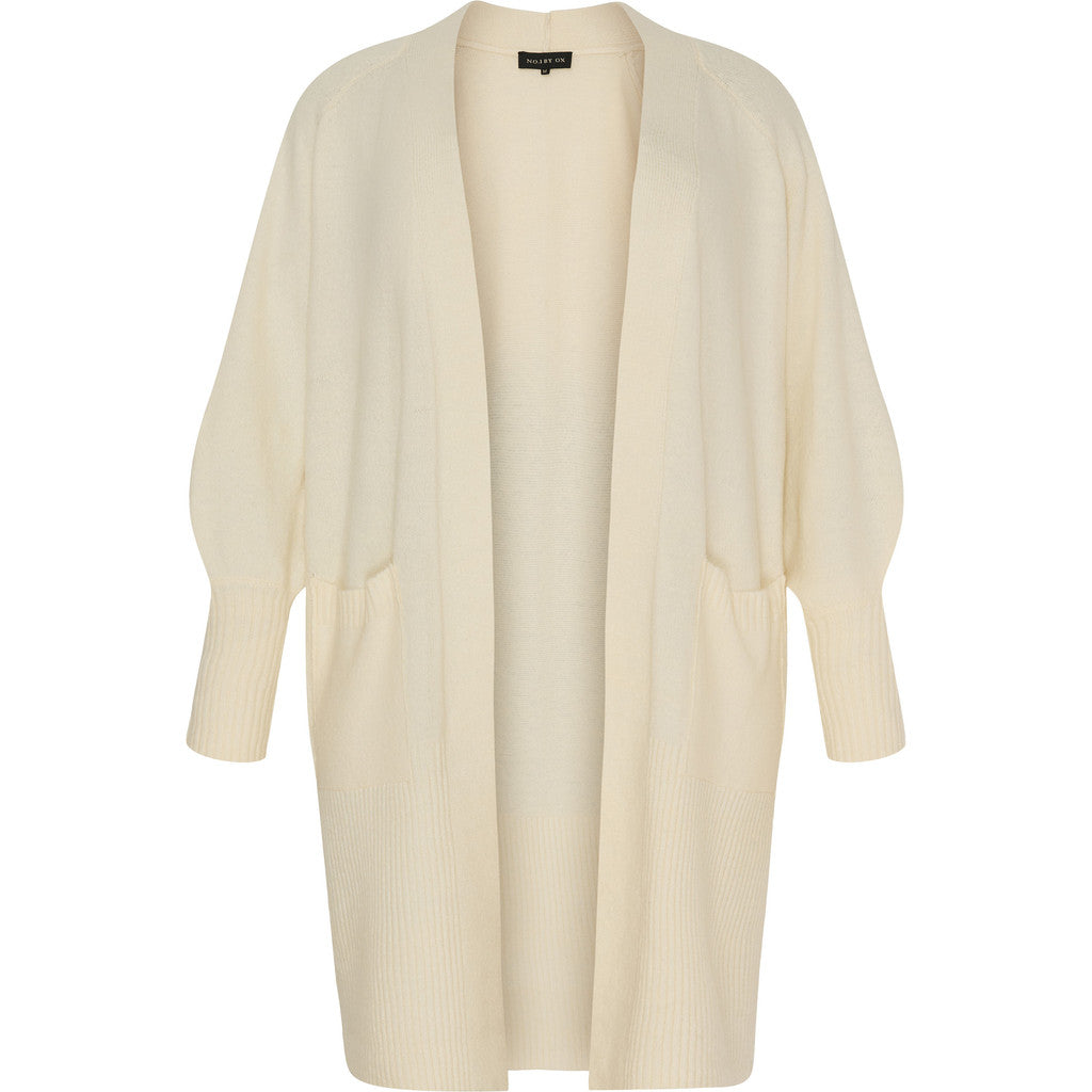 NO. 1 BY OX Bishop longsleeve cardigan Cardigans Cream White