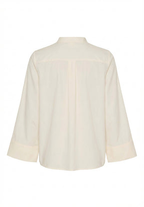 BTFCPH Bluse i bambus med 3/4-ærmer Skjorter Beige