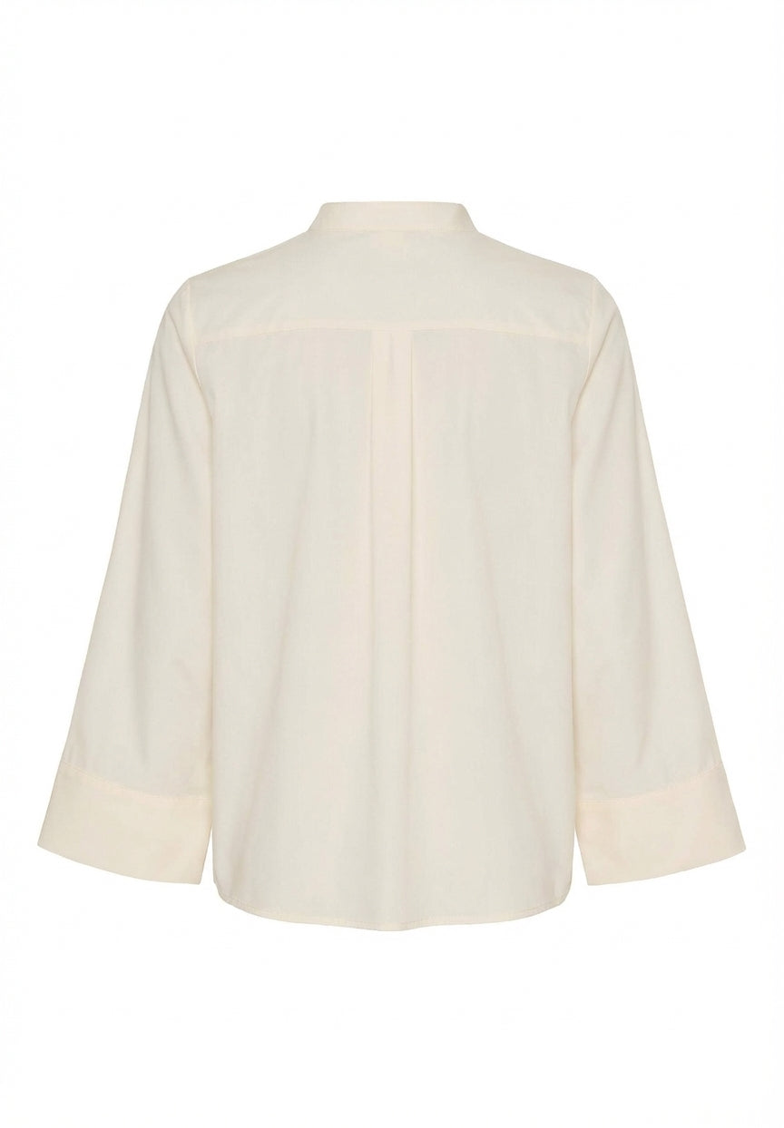 BTFCPH Bluse i bambus med 3/4-ærmer Skjorter Beige