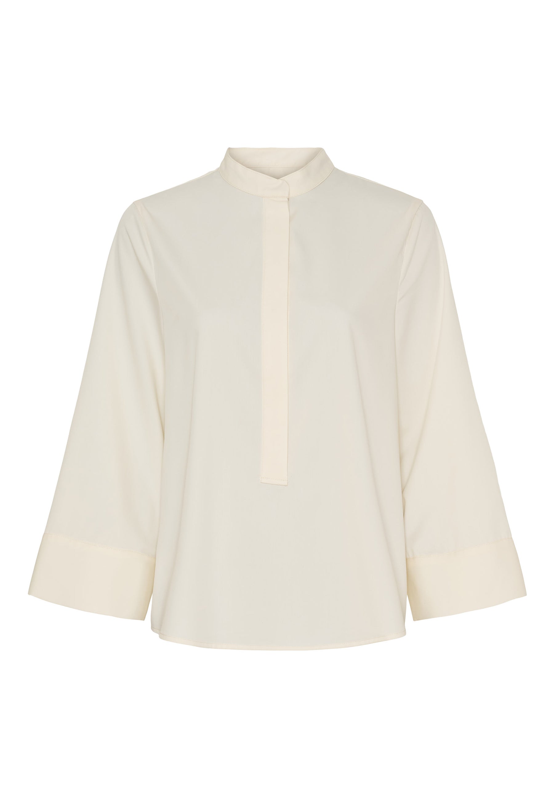 BTFCPH Bluse i bambus med 3/4-ærmer Skjorter Beige