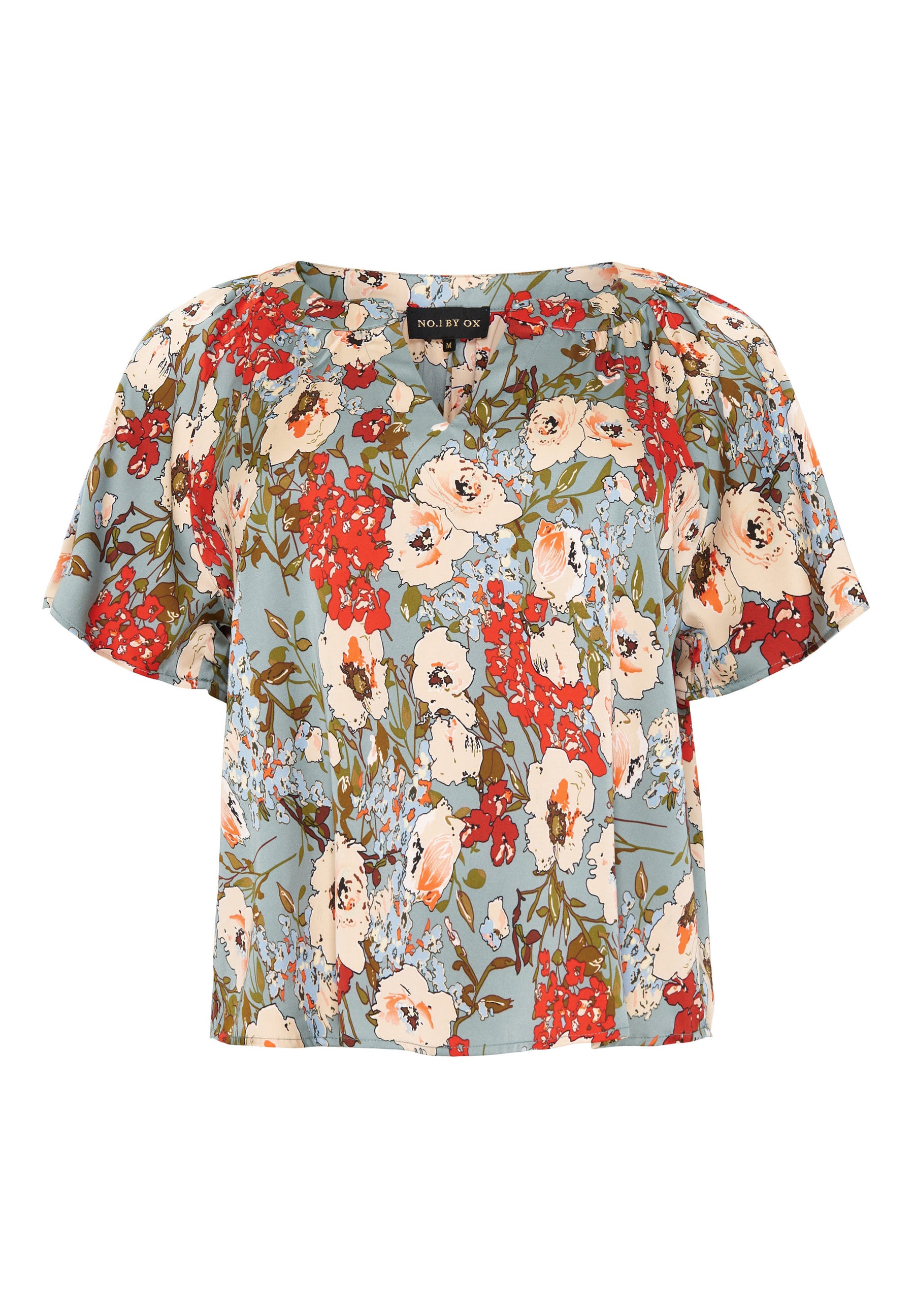 NO. 1 BY OX Bluse i blomsterprint Bluser Multi