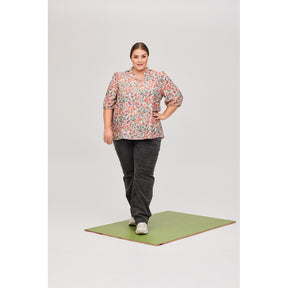 NO. 1 BY OX Bluse med fugleprint Skjorter Cream w coloured birds