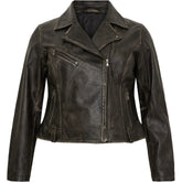 NO. 1 BY OX Bolero i skind - KOLLEKTIONSSALG Kjoler Sort