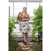 NO. 1 BY OX Bonded Biker Jacket w 1/2 sleeves Jakker Caramel