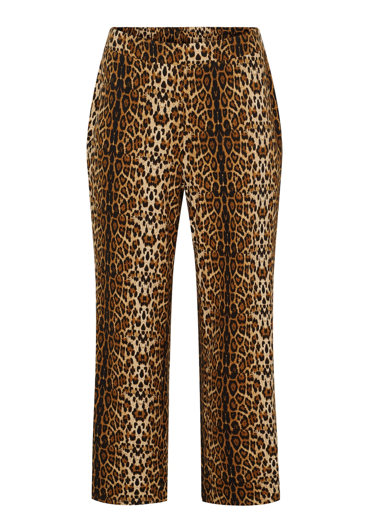 NO. 1 BY OX Bukser med leopardprint Bukser Brown Leopard print