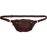 Orchid Bumbag med lynlåsdetaljer Tasker Bordeaux w. Silver acc.