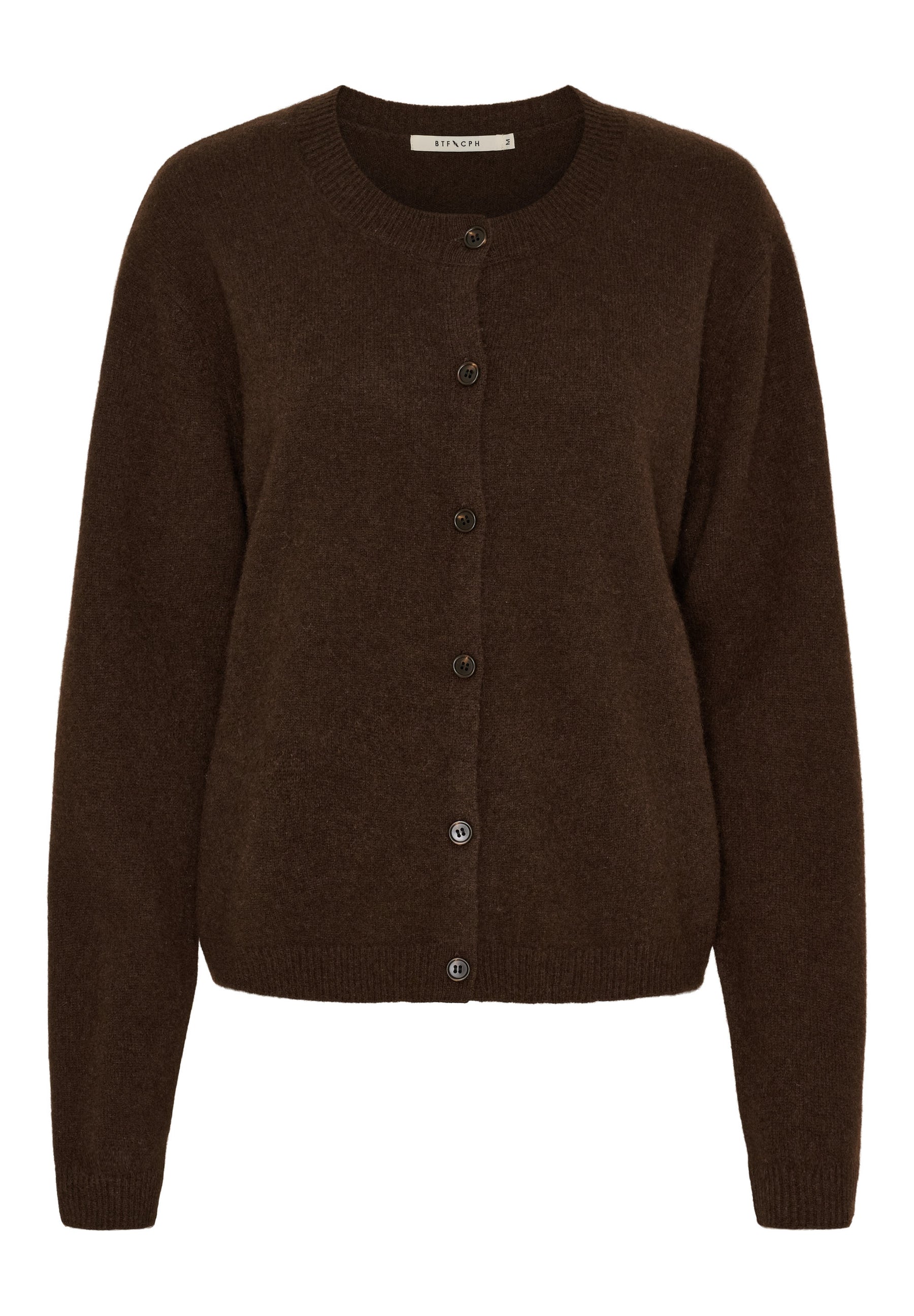 BTFCPH Cardigan i Yak Cardigans Brun