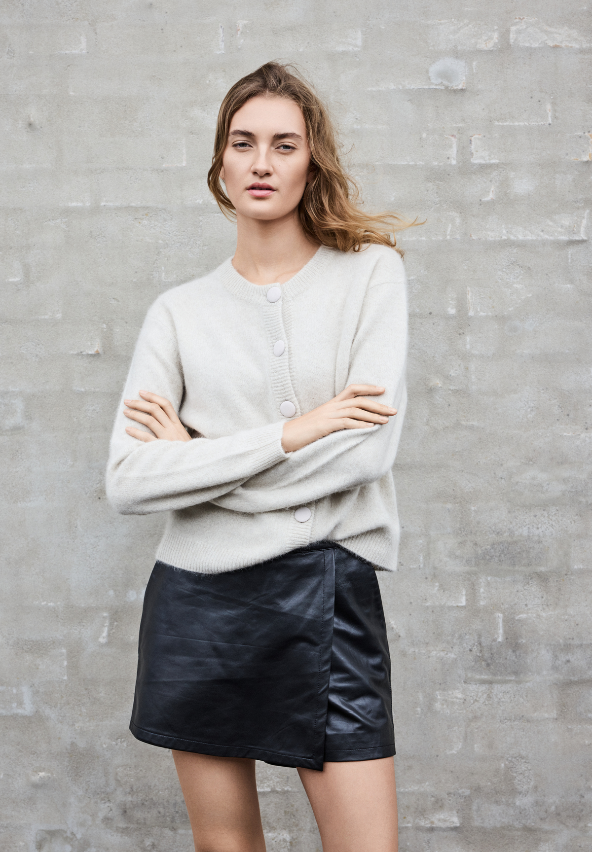 BTFCPH Cardigan i cashmere Cardigans Light Beige