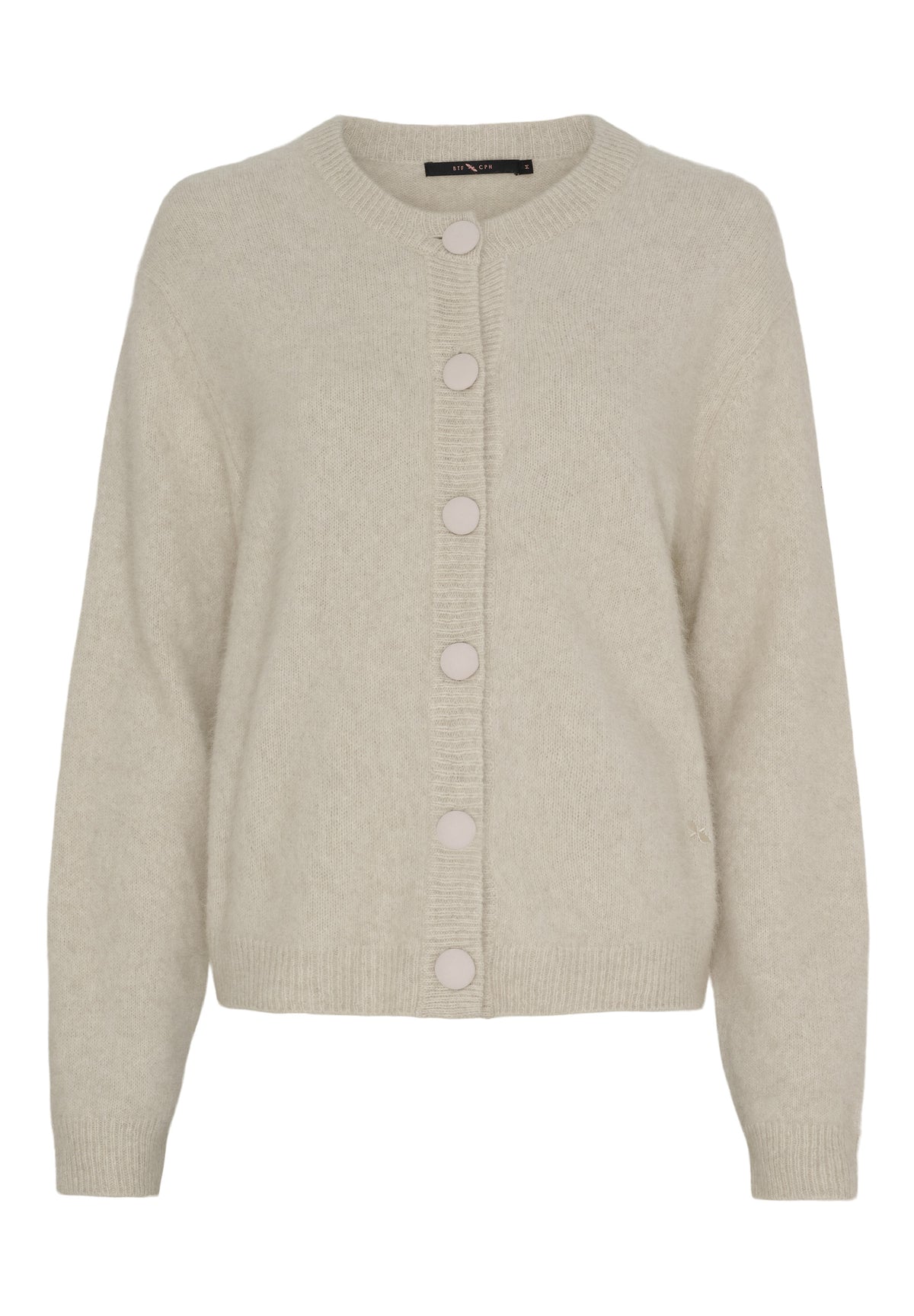 BTFCPH Cardigan i cashmere Cardigans Light Beige