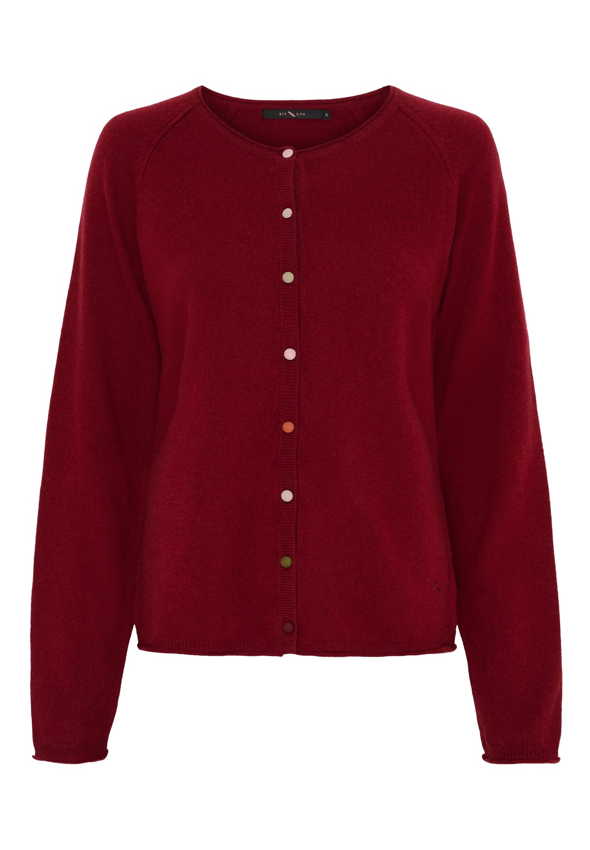 BTFCPH Cardigan i cashmere blanding Cardigans Cherry