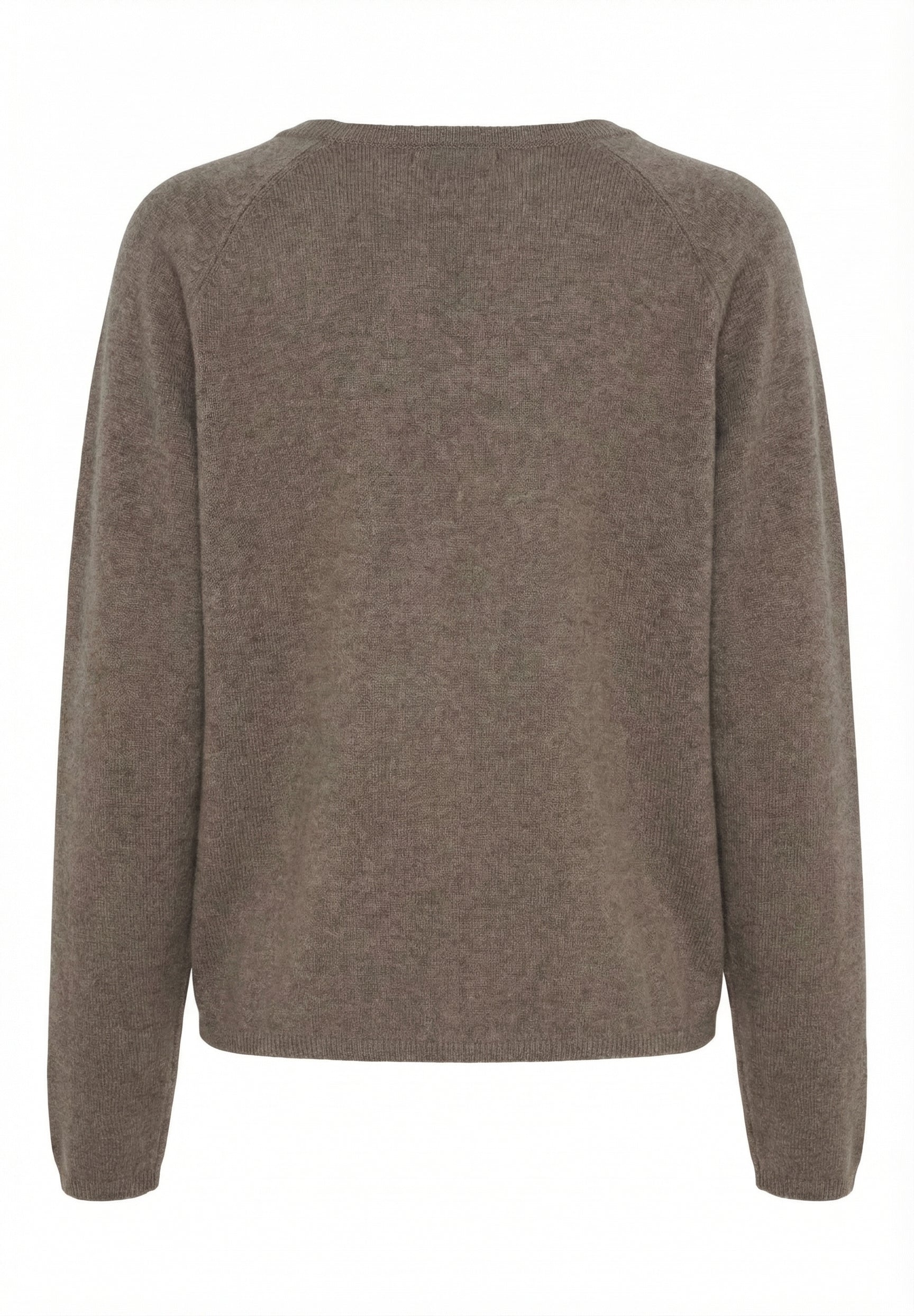 BTFCPH Cardigan i cashmere blanding Cardigans Ash Brown Melange