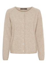 BTFCPH Cardigan i cashmere blanding Cardigans Beige