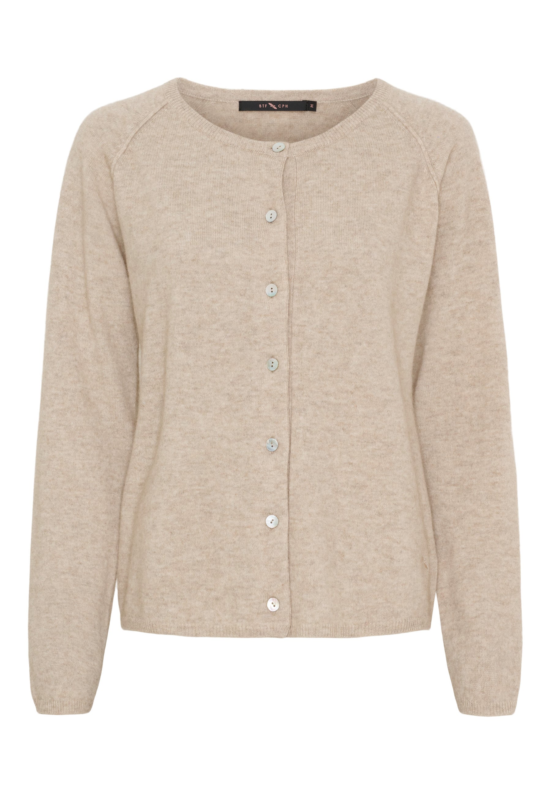 BTFCPH Cardigan i cashmere blanding Cardigans Beige