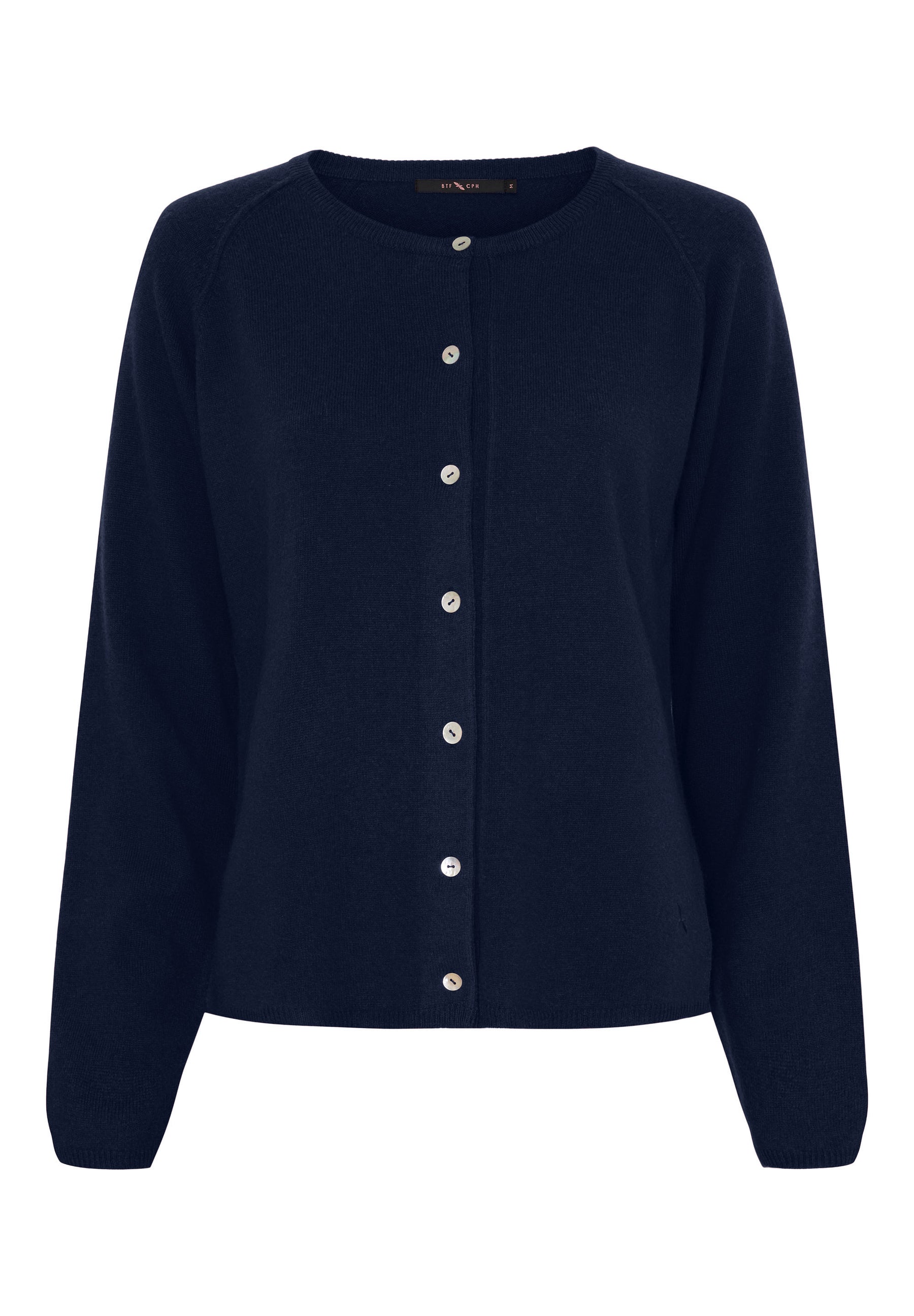 BTFCPH Cardigan i cashmere blanding Cardigans Blå