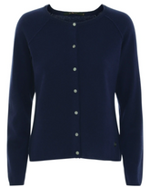 BTFCPH Cardigan i cashmere blanding Cardigans Blå