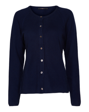 BTFCPH Cardigan i cashmere blanding Cardigans Blå