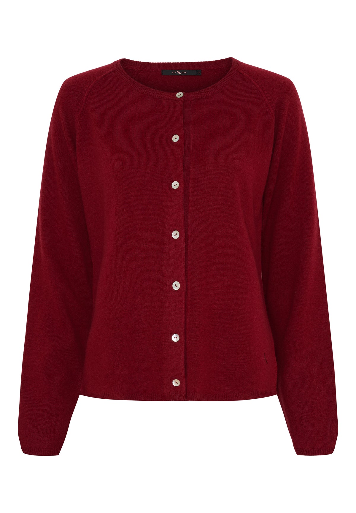 BTFCPH Cardigan i cashmere blanding Cardigans Cherry